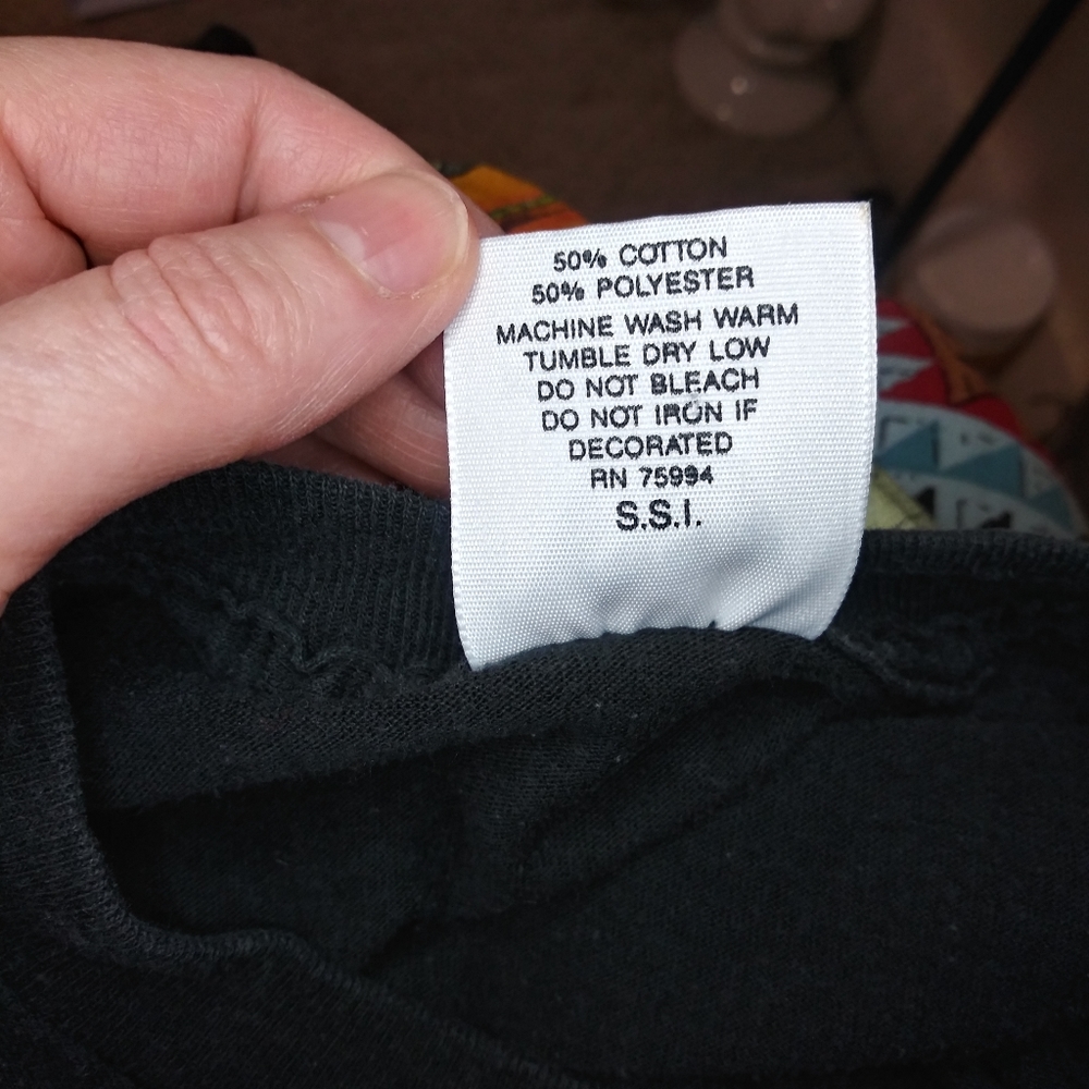 Vintage Speed Limit Seventy Black Single Stitch, Pacific Drive-In Graphic Tee - Picture 11 of 12